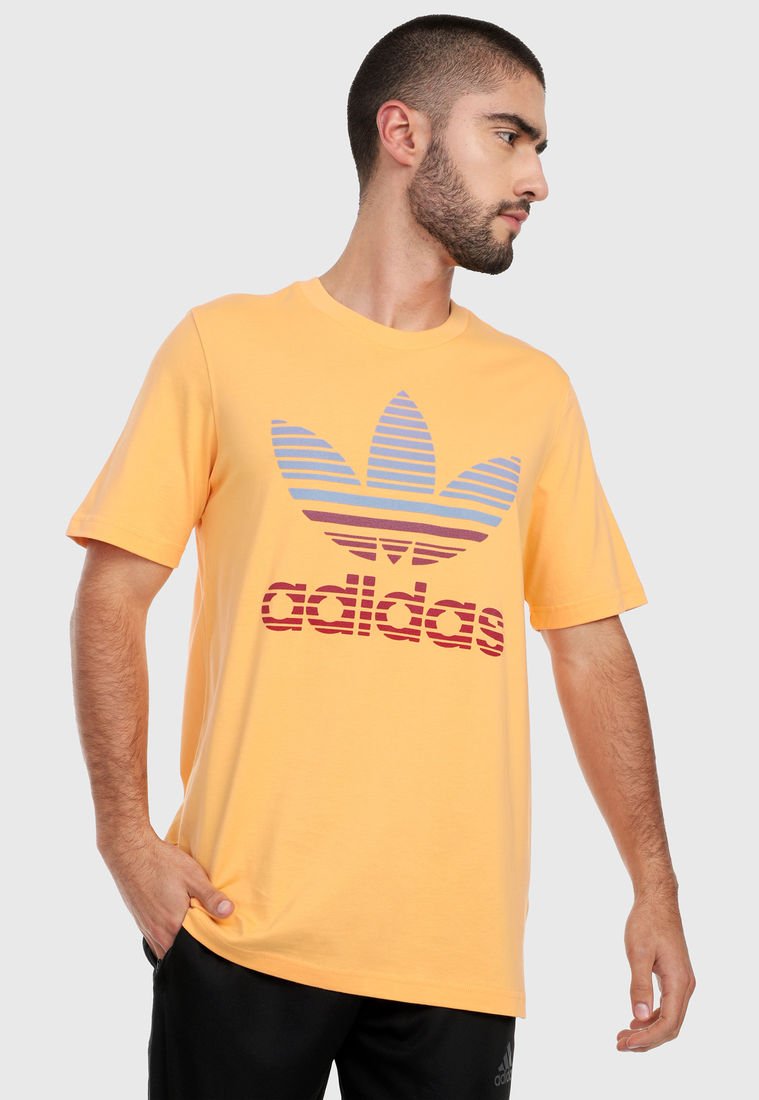 catalogar Correctamente Júnior Camiseta Naranja-Azul-Rojo adidas Originals Triofilo Ombre - Compra Ahora |  Dafiti Colombia