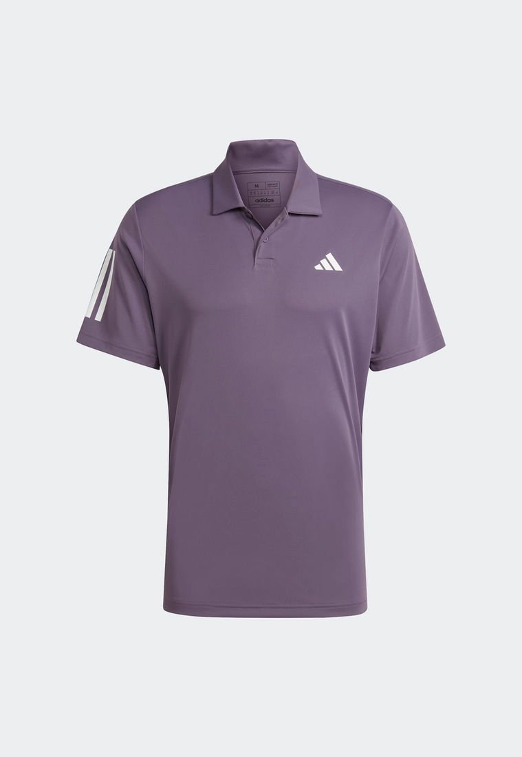 Polo adidas tres online rayas