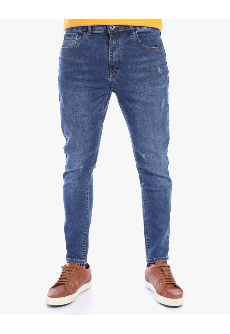 Pantalones bota discount tubo para hombre