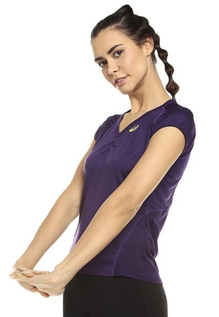 Camiseta Morada Asics Compra Ahora Dafiti Colombia