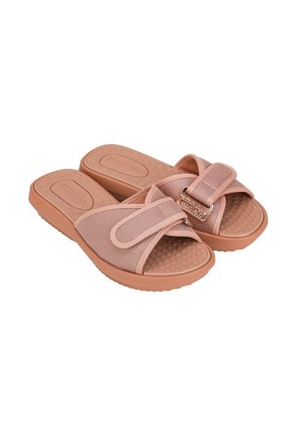 Sandalia Mujer Nude Azaleia Lucia Soft Comfy Tam Compra Ahora