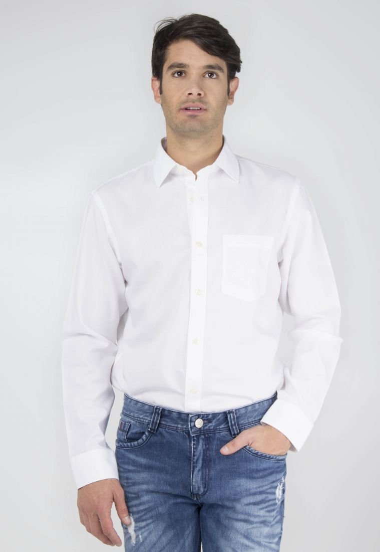 Camisa blanca banana cheap republic