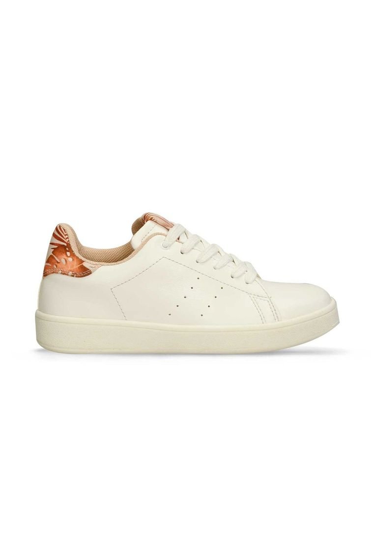 Tenis Casuales Blanco Bata Hortensias Mujer Compra Ahora