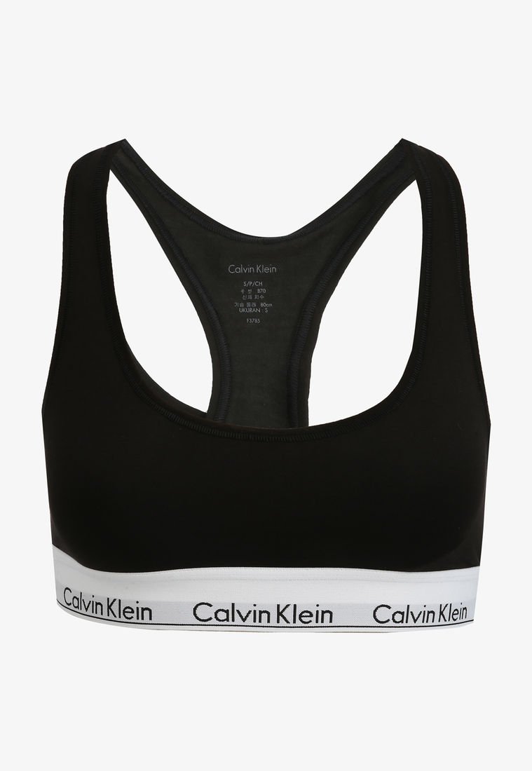 Acera motivo S t Top Negro-Blanco Calvin Klein - Compra Ahora | Dafiti Colombia