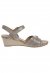 Sandalia Clarks Prize Time Dorado de Clarks