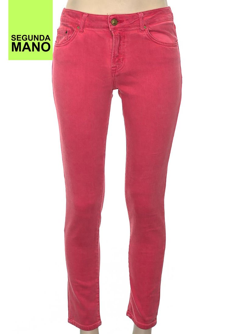 Pantalón Rojo Zara (Producto Segunda Mano) Ahora Dafiti Colombia