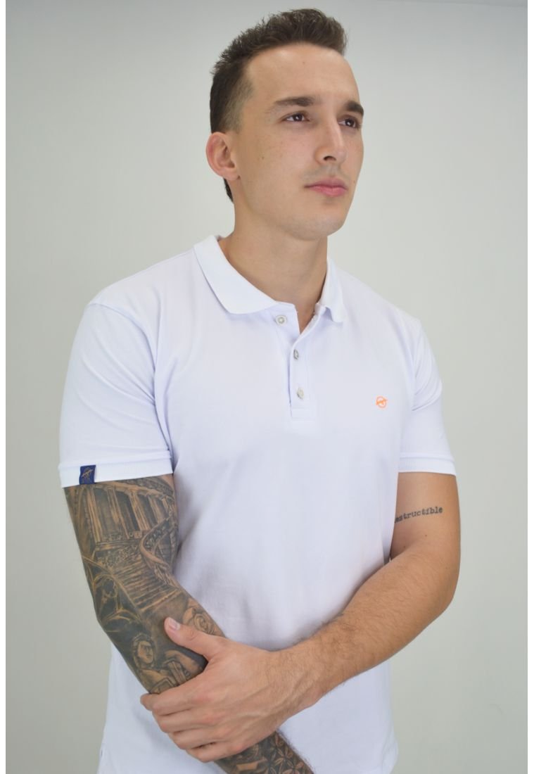 CAMISETA TIPO POLO PARA HOMBRE BLANCA CPB02 - Compra Ahora | Dafiti Colombia