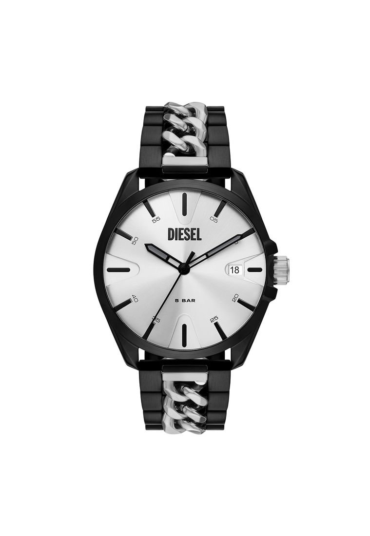 Reloj diesel blanco  Reloj de hombre, Caja de acero inoxidable, Reloj  diesel