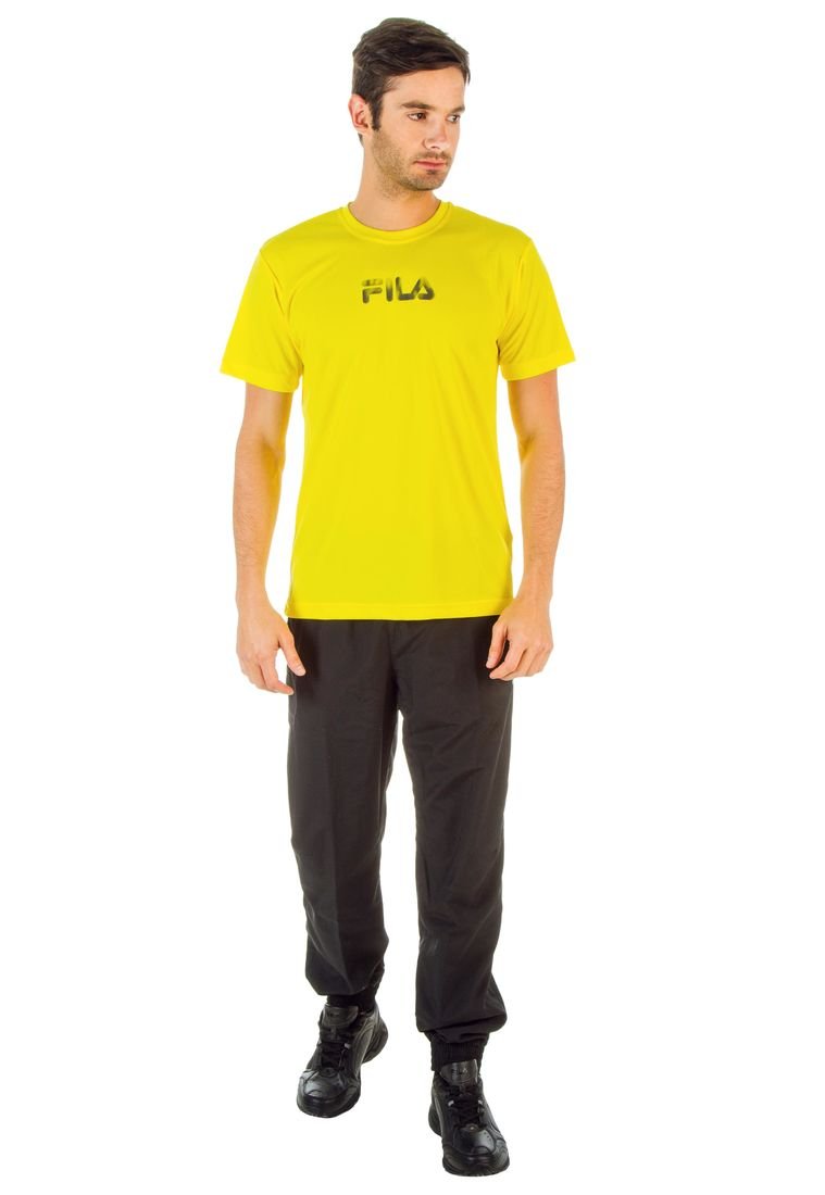 Camiseta Amarilla Fila Ahora | Dafiti
