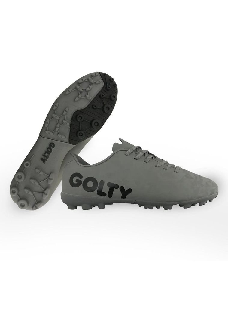 Zapatillas Golty Turf Profesional Crackc Gris Claro Compra Ahora