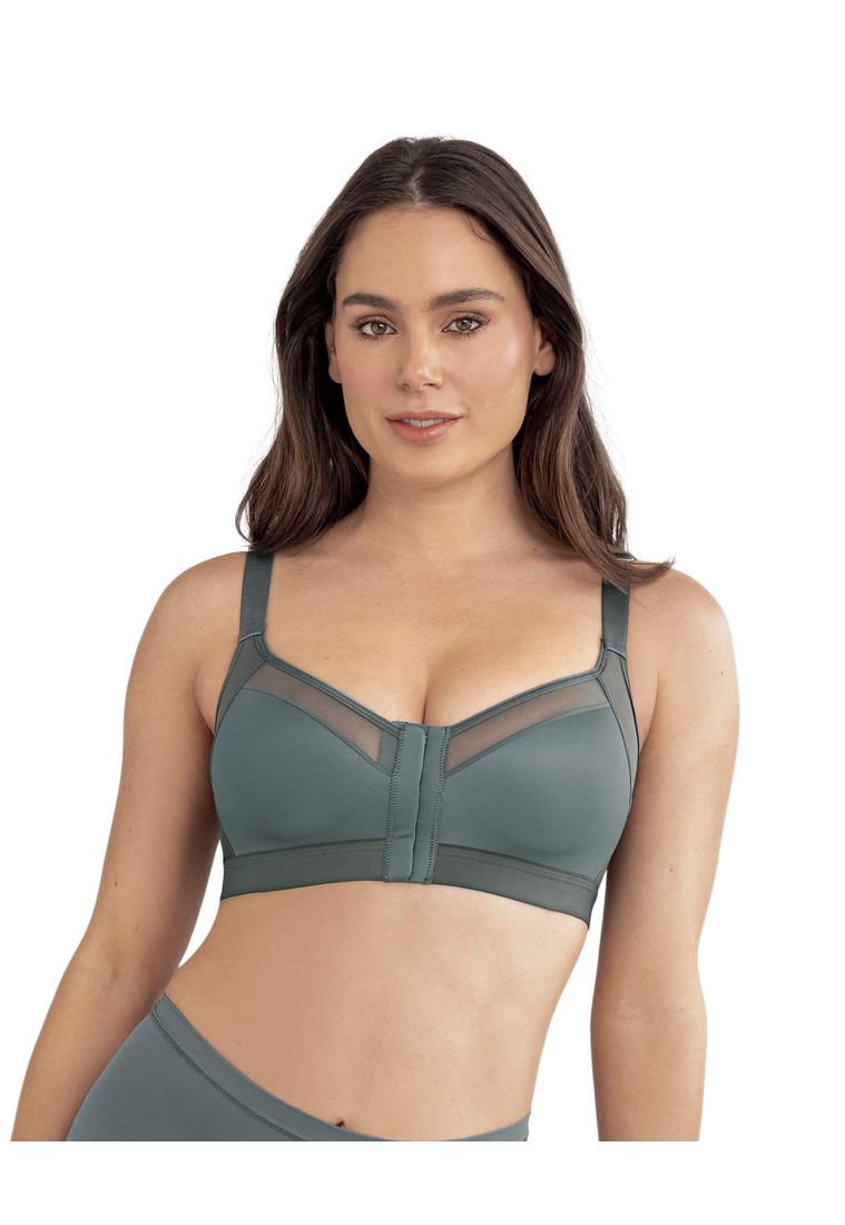 Brasier Facilitador De Postura Con Copas En Espuma Multi/Benefit 011936  Gris Medio - Compra Ahora | Dafiti Colombia