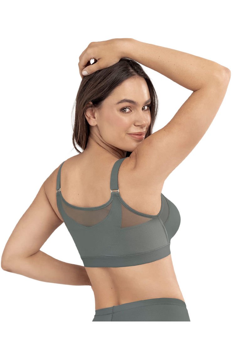 Brasier Facilitador De Postura Con Copas En Espuma Multi/Benefit 011936  Gris Medio - Compra Ahora | Dafiti Colombia