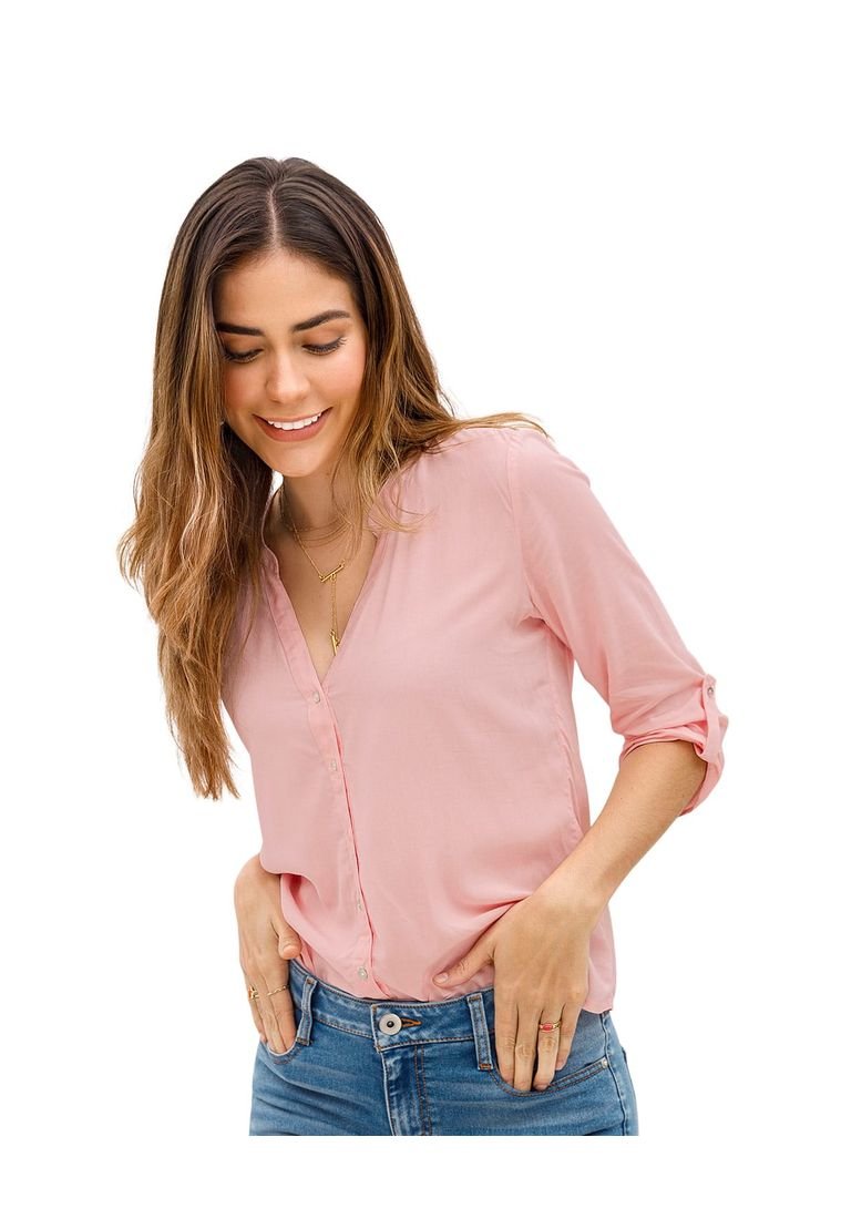 Ropa Exterior Camisa Rosa LEONISA F5687S Compra Ahora Dafiti Colombia