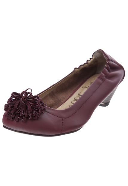 Baletas Liz Bottier Miss Vinotinto de Liz Bottier