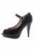Peep Toe Liz Bottier Zach Negro de Liz Bottier