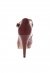 Peep Toe Liz Bottier Zach Vinotinto de Liz Bottier