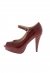 Peep Toe Liz Bottier Zach Vinotinto de Liz Bottier