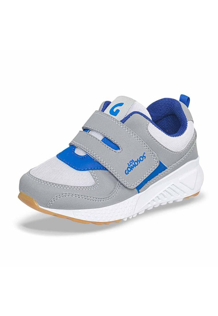Tenis Caden Gris para niño Los Gomosos 