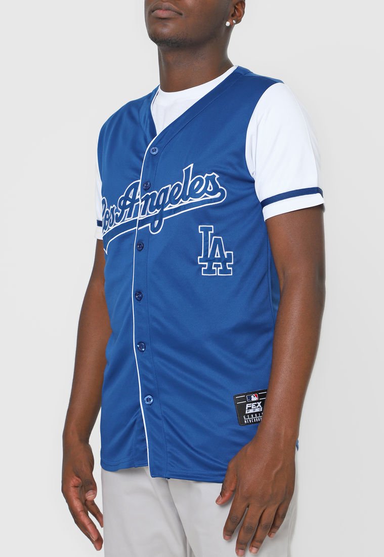  MLB Los Angeles Dodgers Home Replica Jersey, Blanco : Deportes  y Actividades al Aire Libre