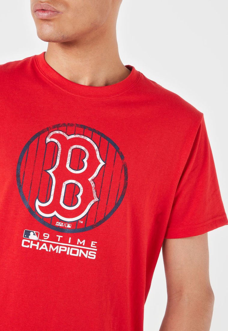 Camiseta Béisbol Hombre MLB Fielder Jersey Boston Red Sox Roja/Azul