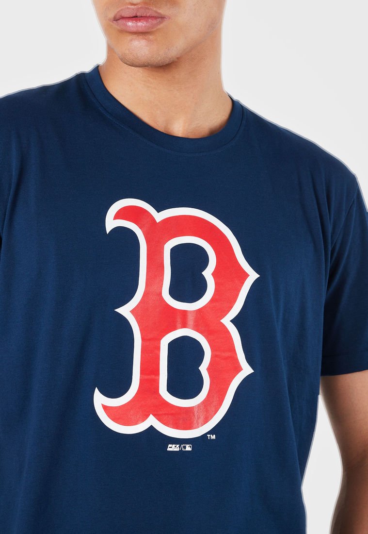 Camiseta Azul-Rojo-Blanco MLB Boston Red Sox - Compra Ahora