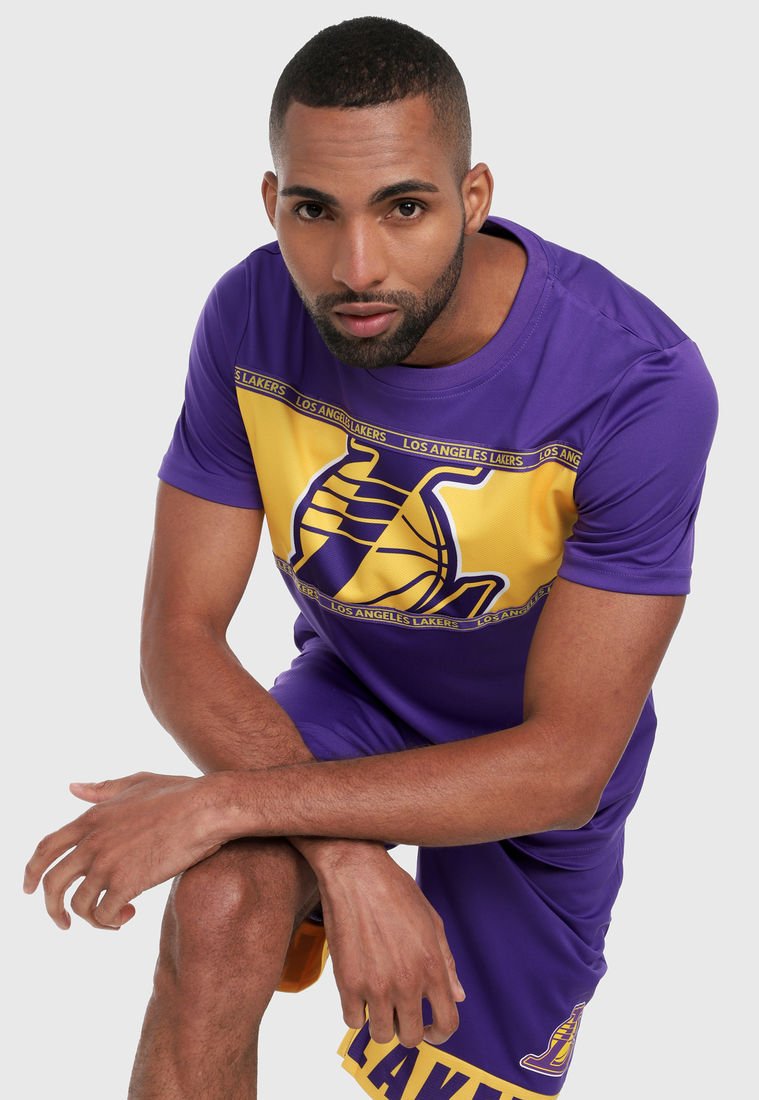 Camiseta con Estampado Lakers NBA
