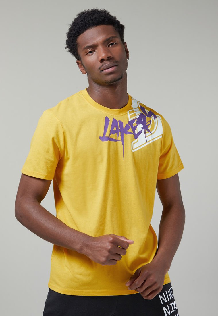 Camiseta NBA Los Angeles Lakers Amarilla