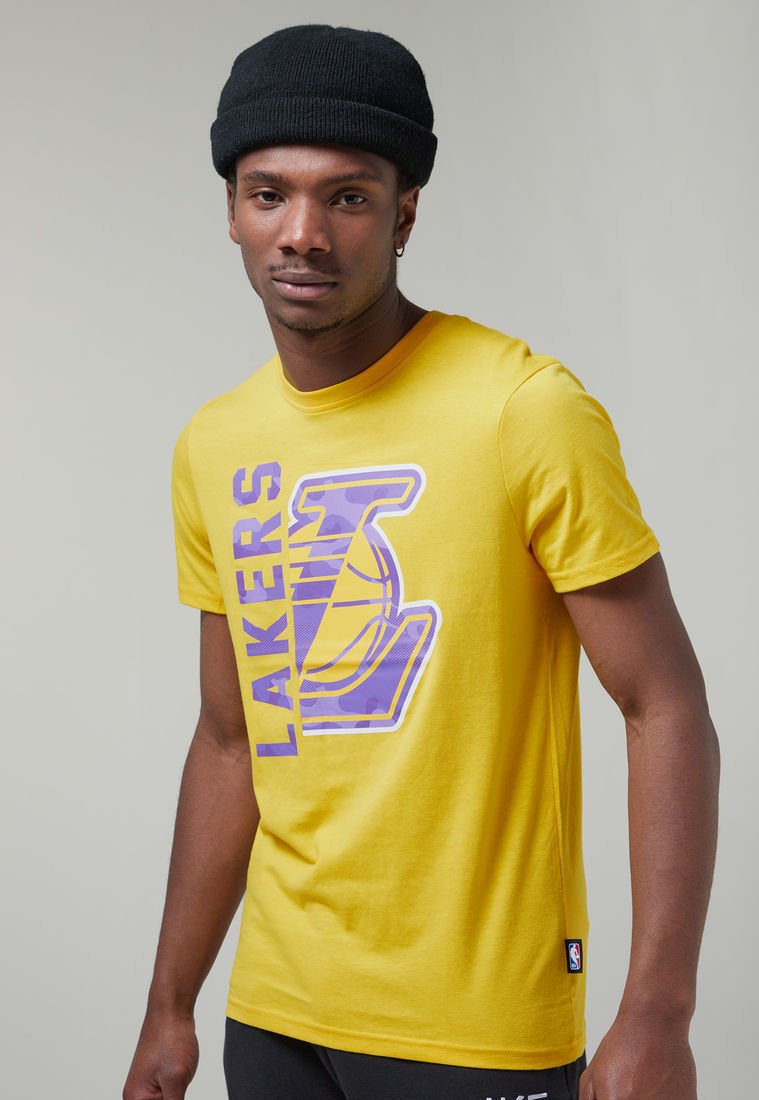 Camiseta NBA Los Angeles Lakers Amarilla