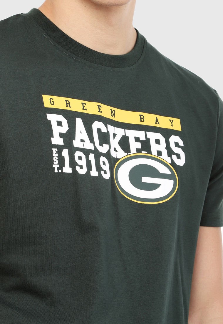 Camiseta con estampa de los Green Bay Packers