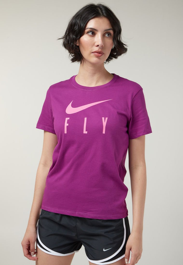Camiseta Violeta-Rosa Dri-FIT Swoosh Fly Compra Ahora | Dafiti Colombia