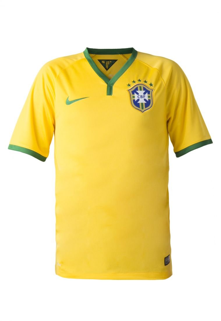 Máquina de recepción gas Dibuja una imagen Camiseta de Fútbol Nike Selección Brasil Amarillo - Compra Ahora | Dafiti  Colombia