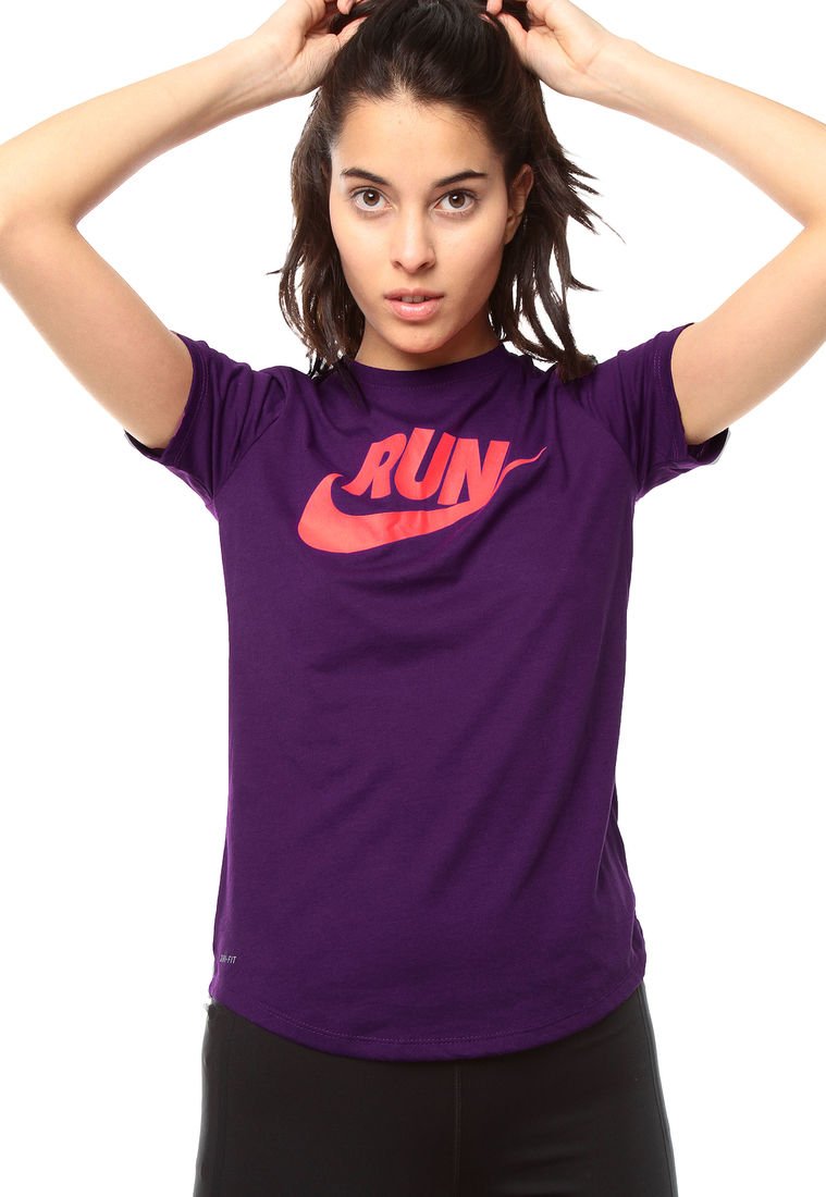 lanzar casete Amarillento Camiseta Morada Nike - Compra Ahora | Dafiti Colombia