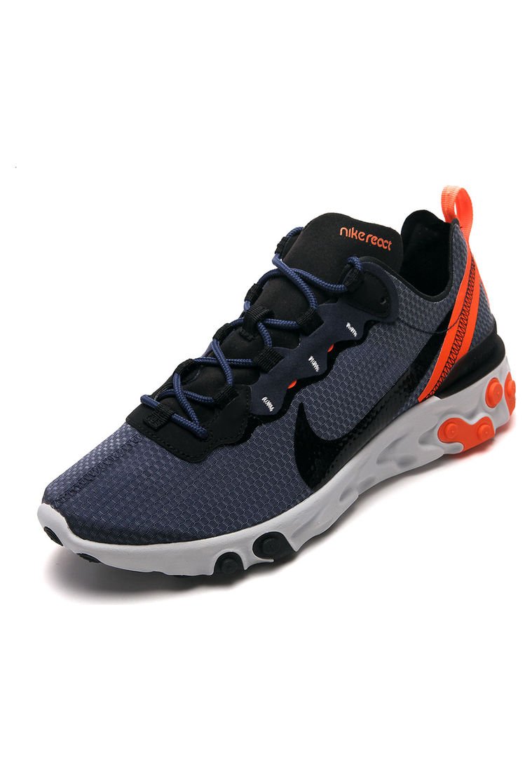 Tenis Running Azul-Naranja Nike React Element 55 Se - Compra Ahora Dafiti