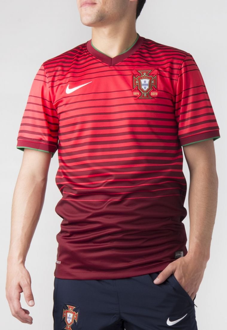 para justificar sexo Villano Camiseta de Fútbol Nike Selección Portugal Rojo - Compra Ahora | Dafiti  Colombia