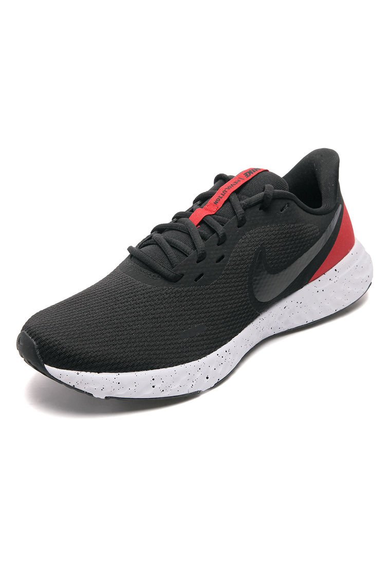 Tenis Running Negro-Rojo-Blanco Nike Revolution - Compra |