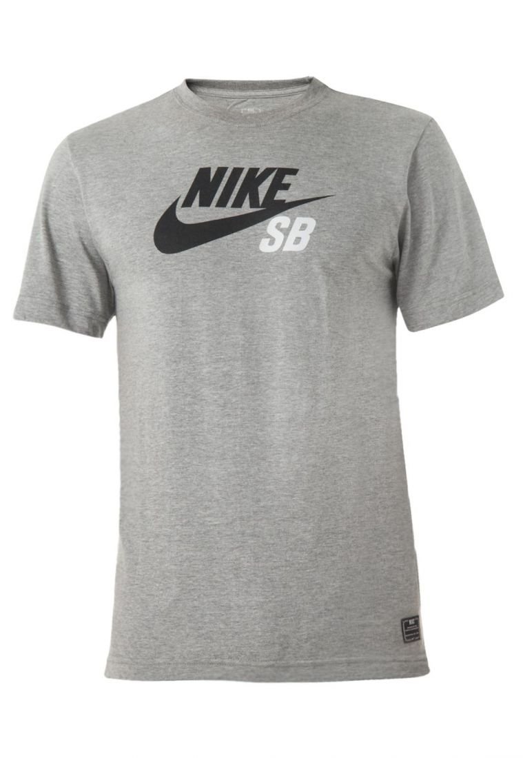 Oral calina Persona a cargo Camiseta Nike Sb Icon Logo Ss Tee Gris - Compra Ahora | Dafiti Colombia