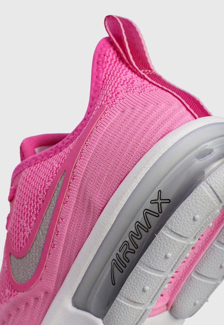 Cocinando En particular Crítica Tenis Running Rosa-Blanco-Plateado Nike Air max Sequent 4 - Compra Ahora |  Dafiti Colombia
