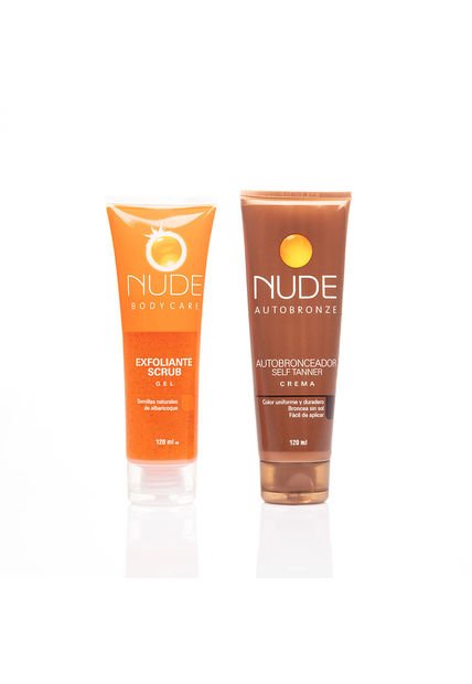 Autobronceador Nude En Crema Ml Exfoliante Nude Ml Compra