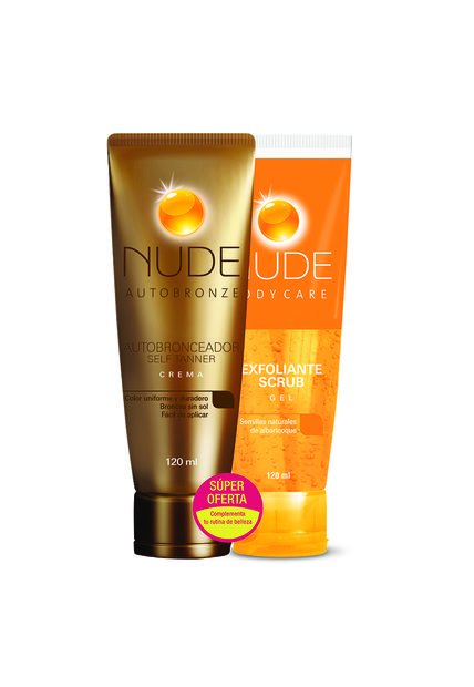 Bronceador Nude Crema Fco X Ml Exfoliante Fco X Ml Precio