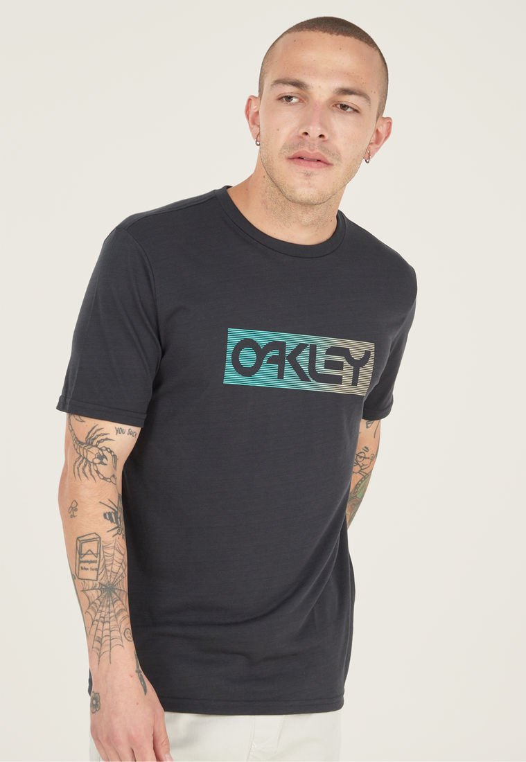 Camiseta Oakley Camiseta gradiente linhas B1b Rc, Oakley, Feminino