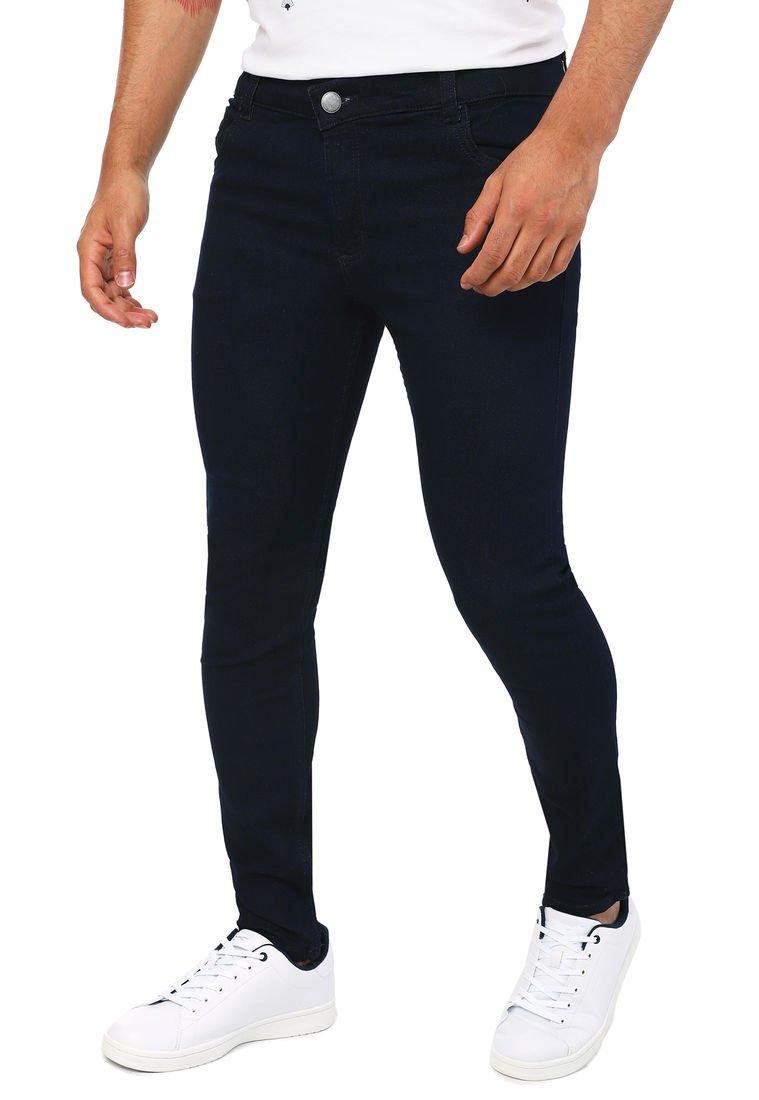 Jeans Tipo Skinny Licrados Para Hombre OutFit Oscuro Compra Ahora | Dafiti Colombia