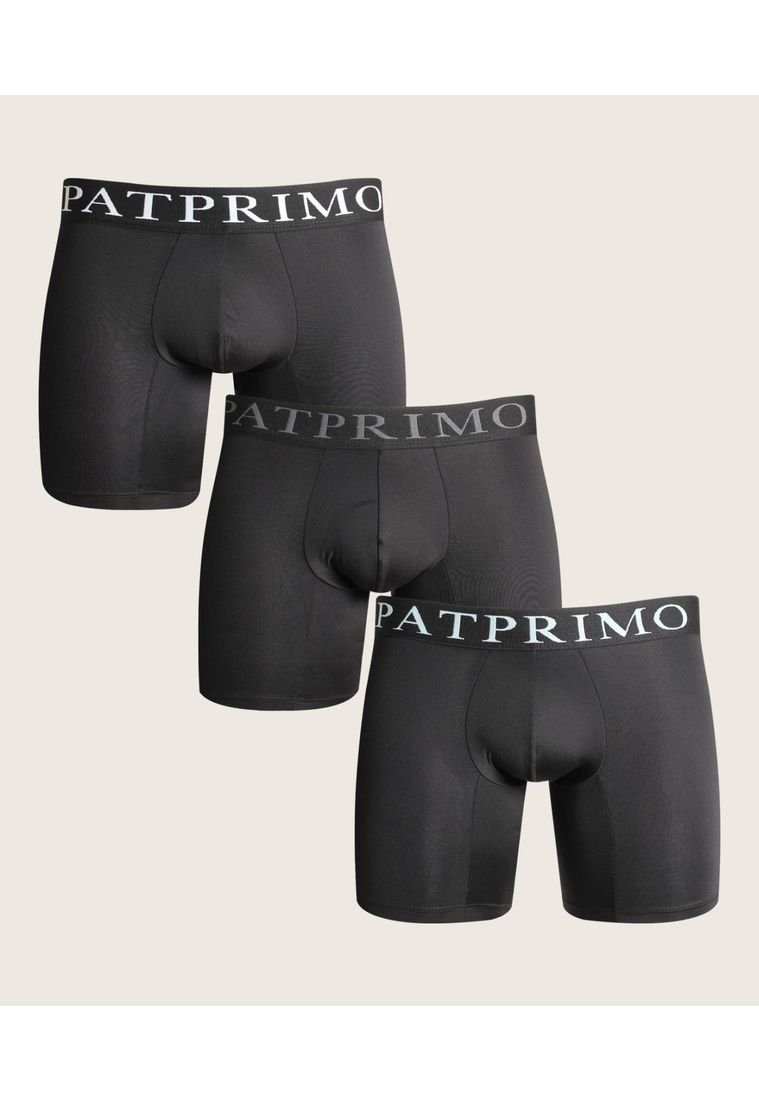 Boxer Hombre Patprimo Fleat Pack X3 Surtido Nailon Compra Ahora