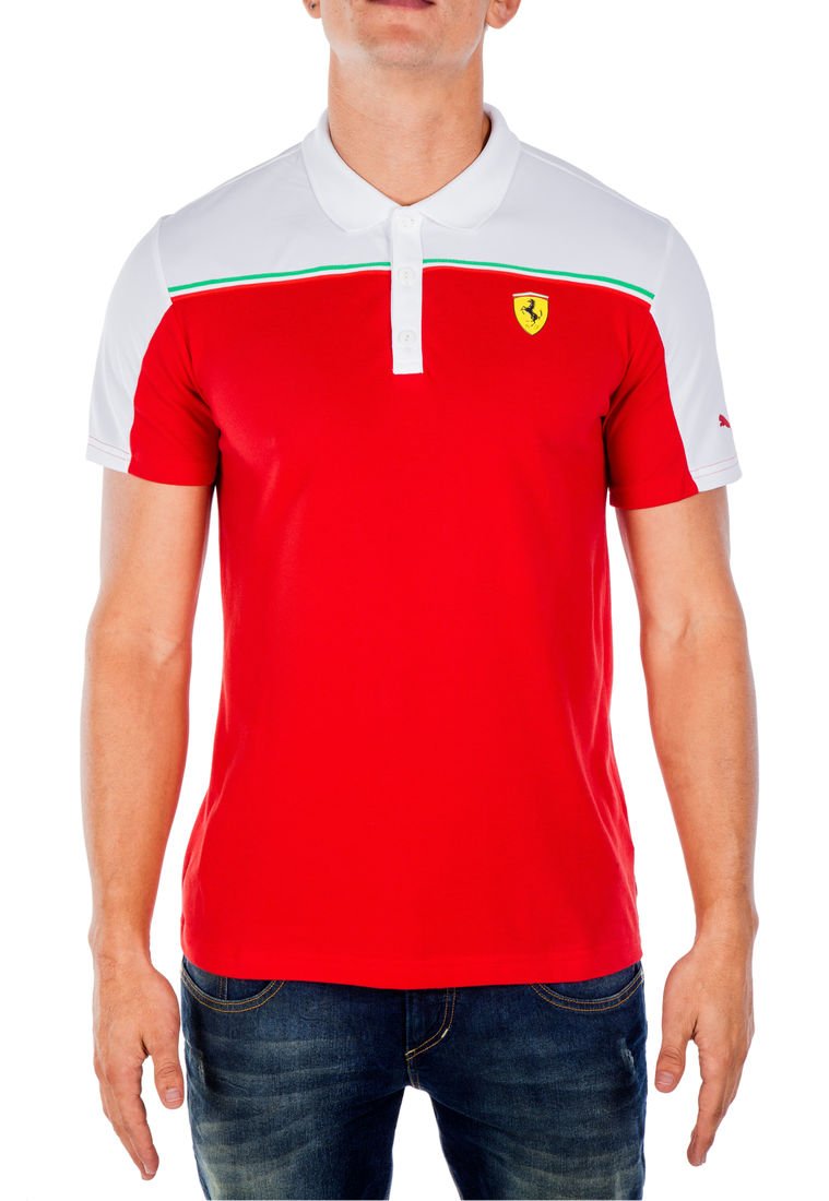 Camiseta Puma Ferrari Rojo-Blanco - Compra Ahora | Dafiti Colombia