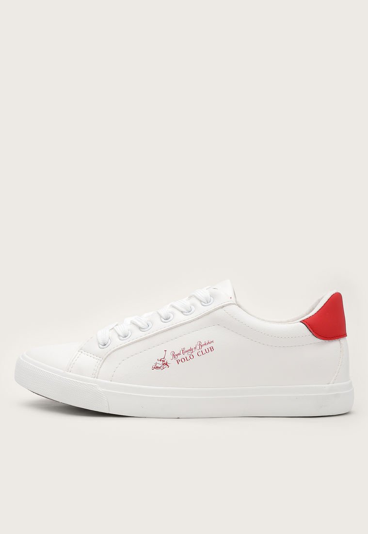 Tenis Lifestyle Blanco Rojo Royal County of Berkshire Polo Club