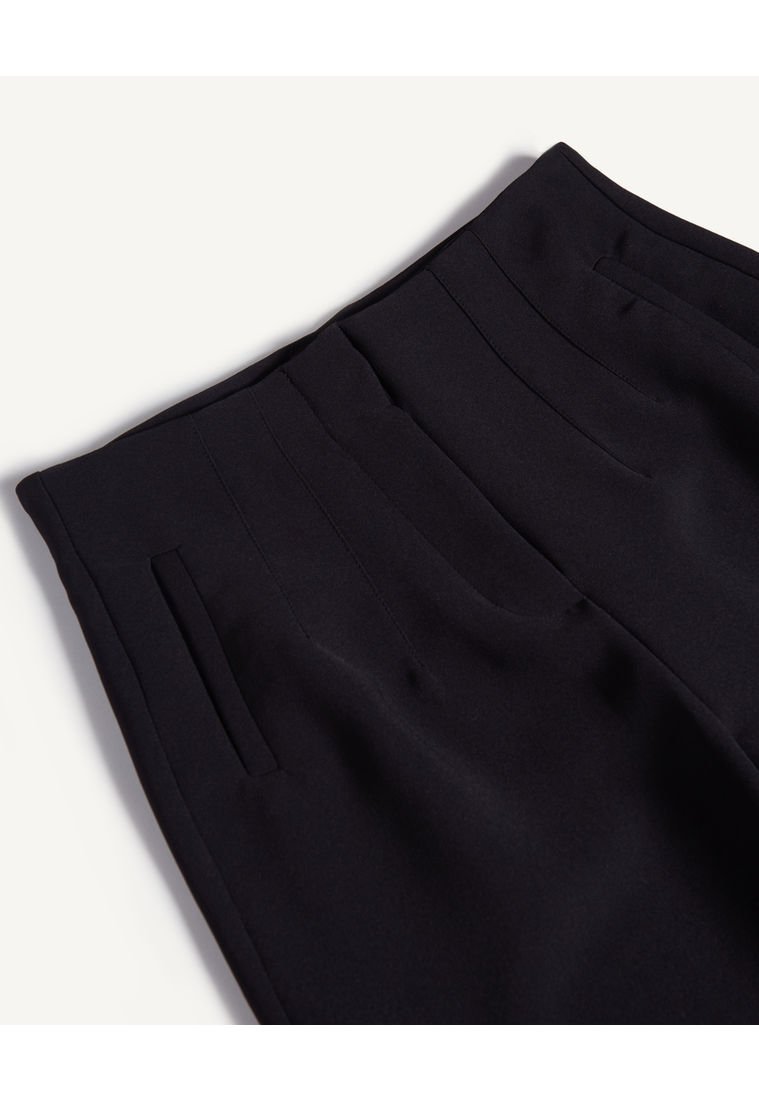 Pantalon Mujer Seven Negro En Poli ster Compra Ahora Dafiti