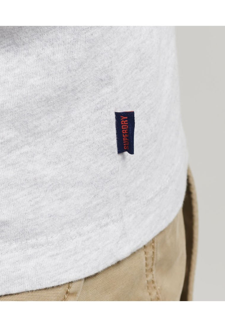 SUPERDRY/Superdry Polera De Béisbol De Algodón Orgánico Con Logotipo  Vintage Logo Hombre