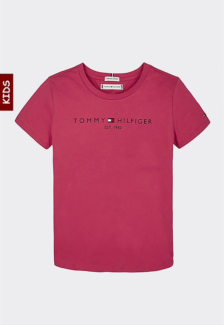 Camiseta Niña Manga Corta Rojo Rojo Tommy Hilfiger - Compra Ahora Dafiti Colombia
