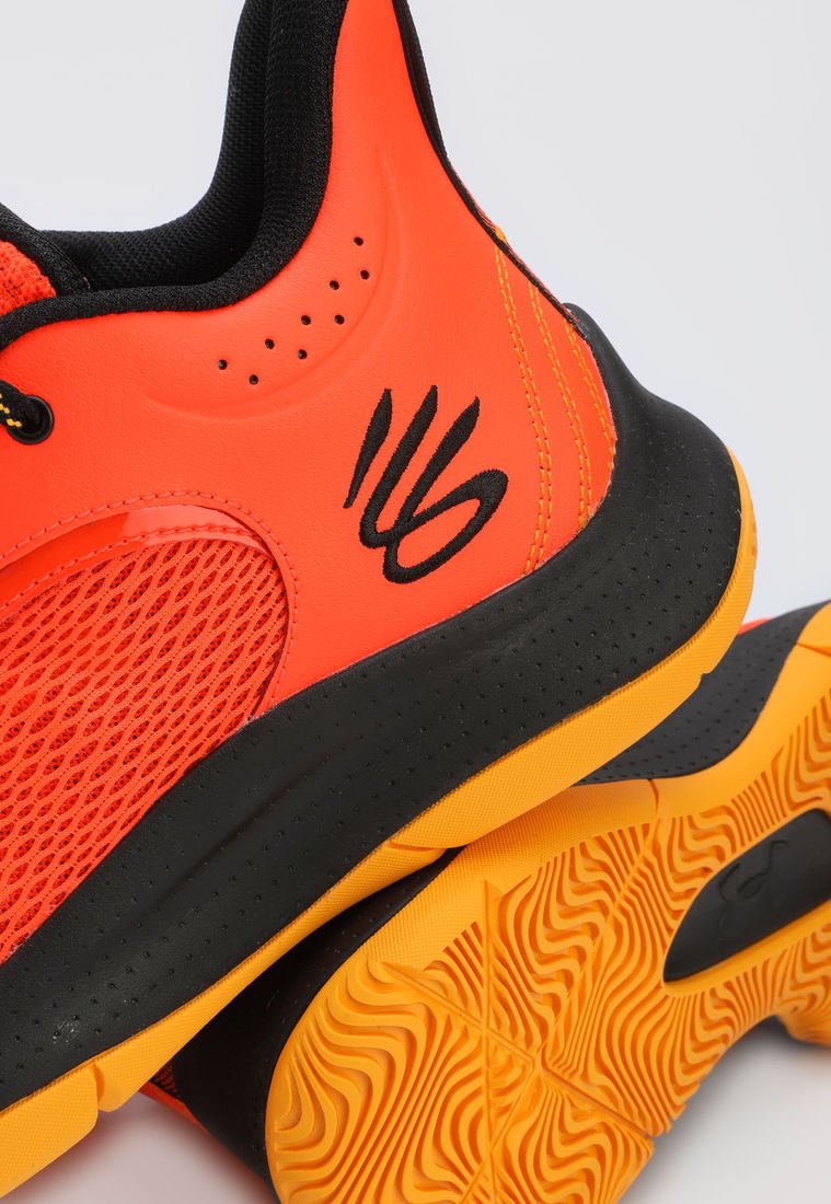 Tenis Basketball Naranja Neon Negro Amarillo UNDER ARMOUR Compra