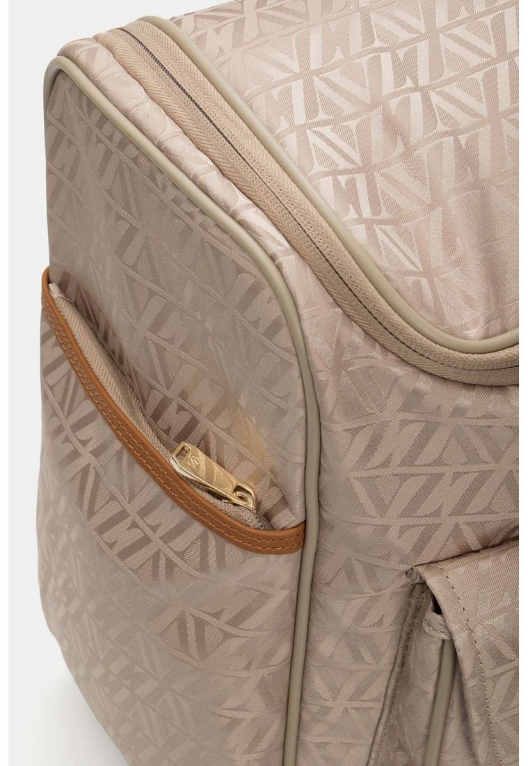 Maleta de viaje bloom 24 para mujer Jacquard VZ Beige