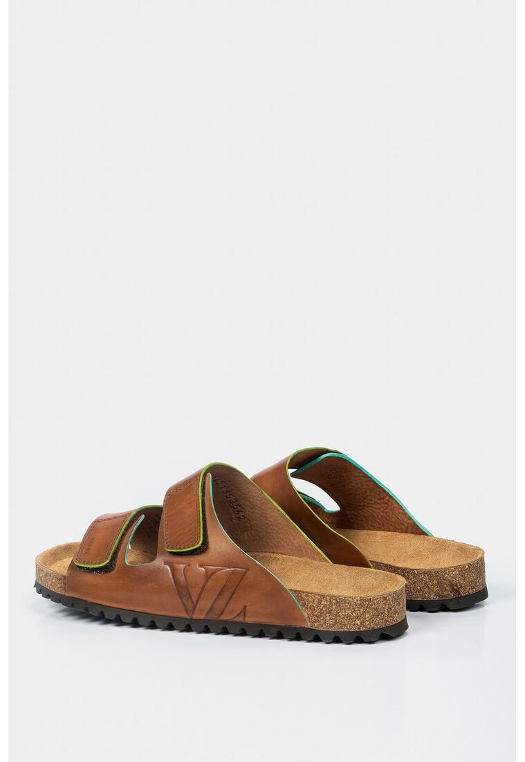 Sandalia De Cuero Vintage Para Hombre Velcros - Compra Ahora | Dafiti  Colombia